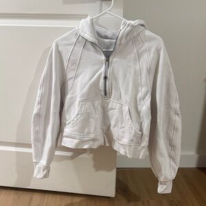 lululemon athletica White Scuba Jacket